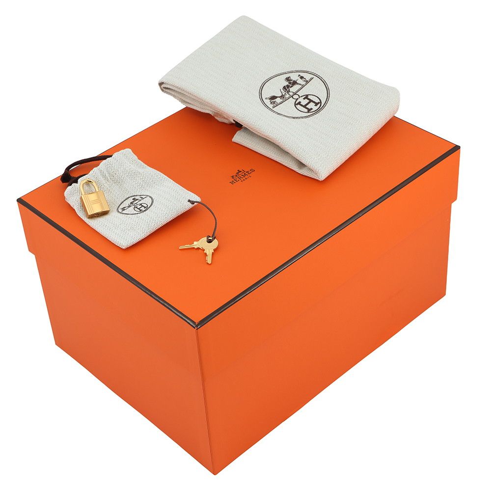 Hermes Handbag Picotin Lock PM Etoupe Gold Taurillon Recmans — view 9