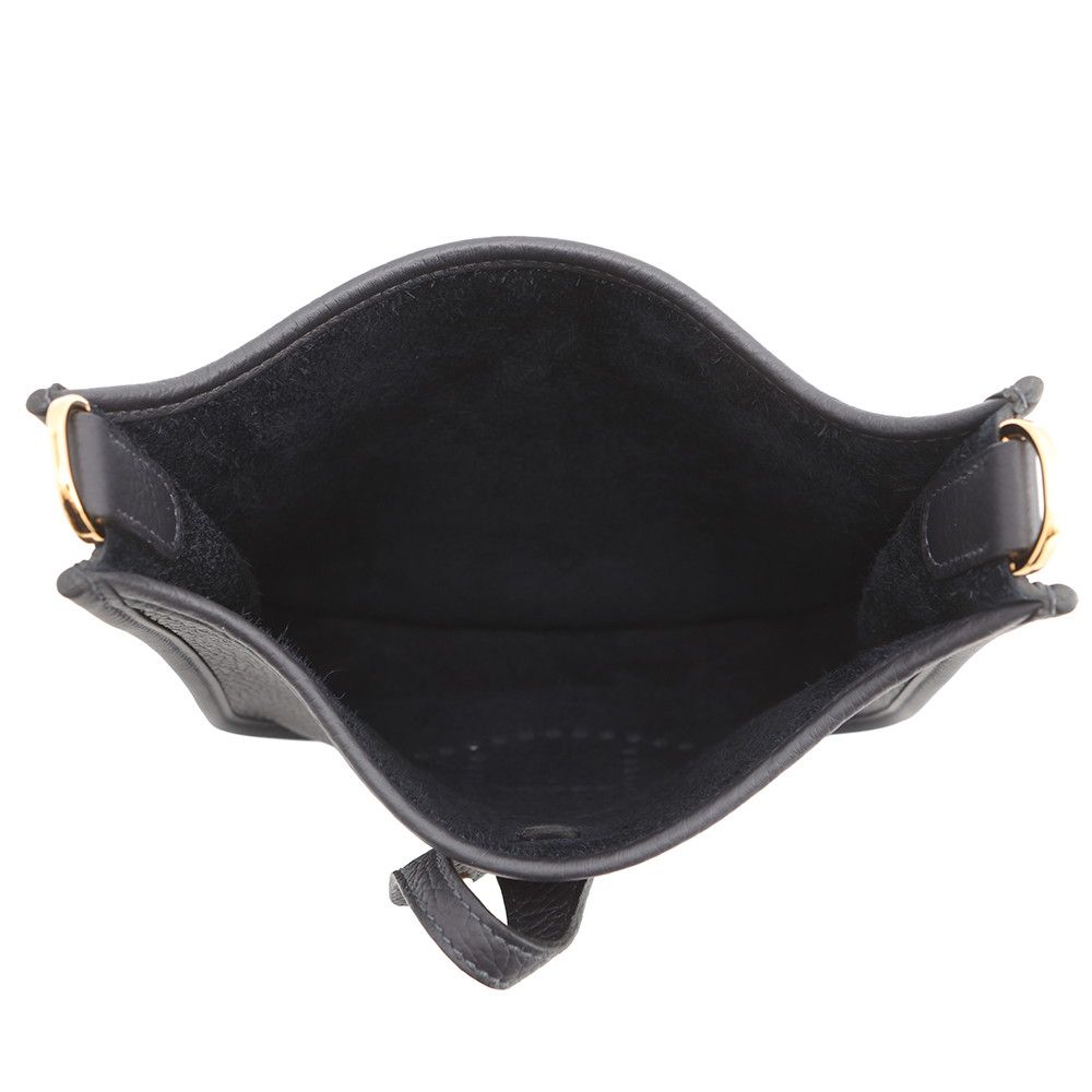 Hermes Shoulder Bag Evelyne 3 23 Canvas Gold Taurillon Clemence — view 4