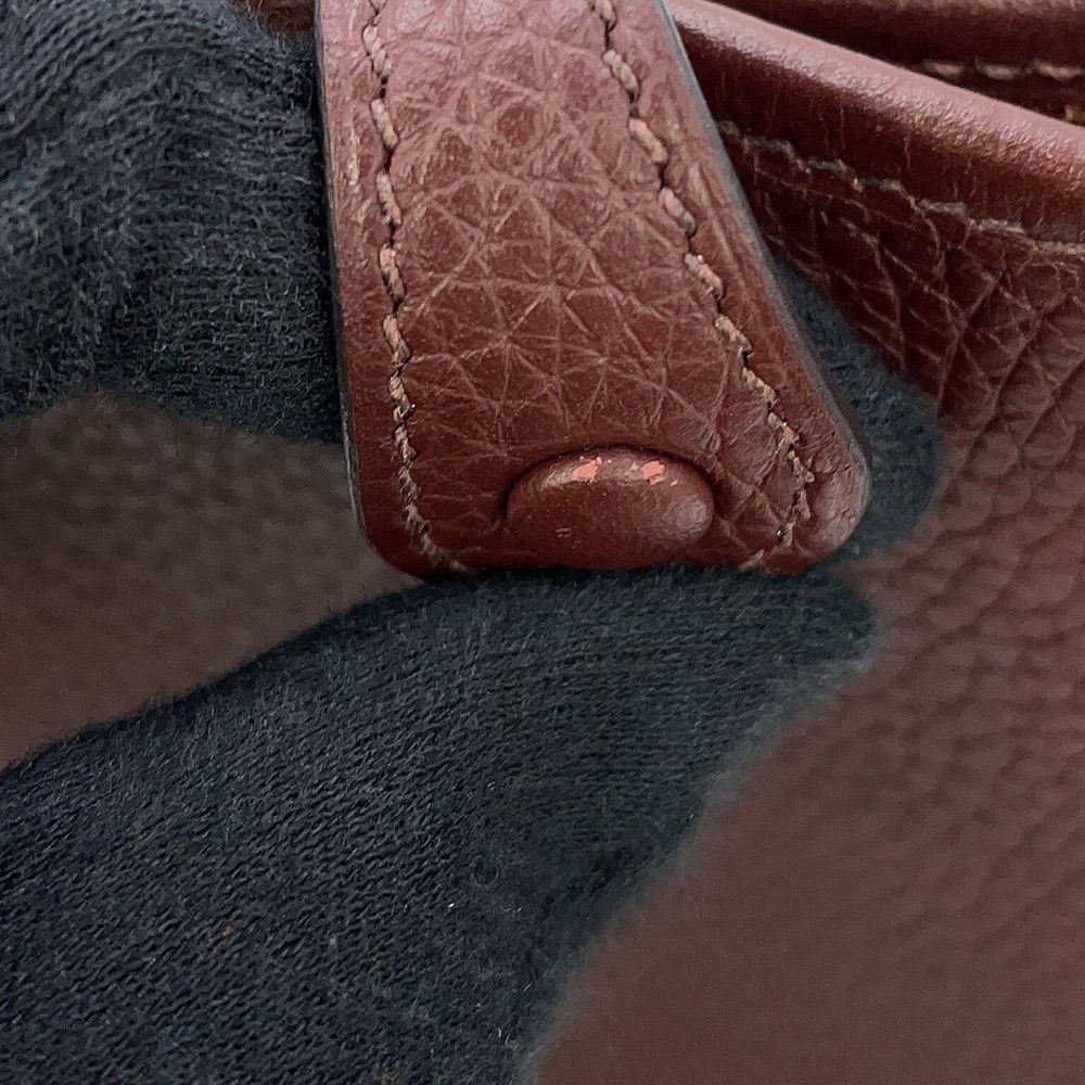 Hermes Shoulder Bag Evelyne TPM 111 cm Silver Taurillon Clemence — view 7