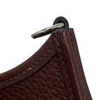 Hermes Shoulder Bag Evelyne TPM 111 cm Silver Taurillon Clemence — view 6