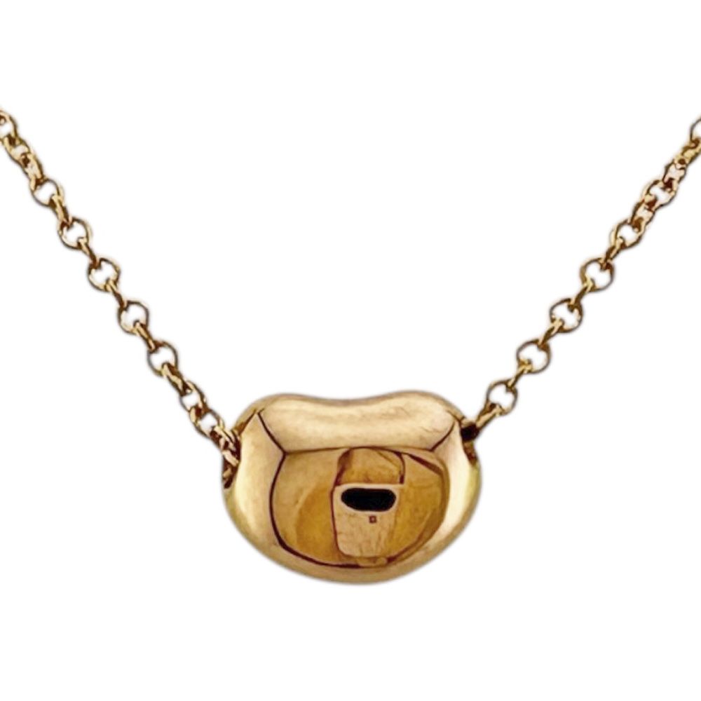 Tiffany & Co Bean Necklace 18k Gold — view 3