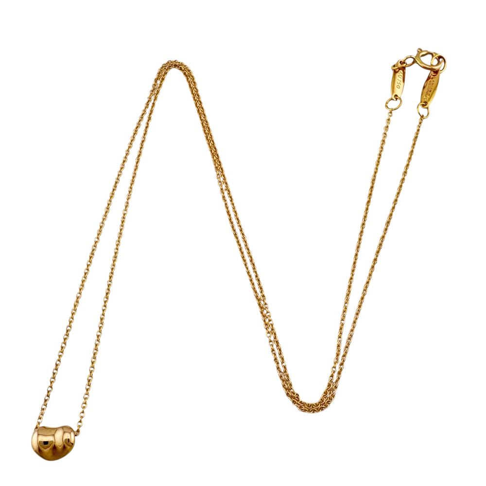 Tiffany & Co Bean Necklace 18k Gold — view 7