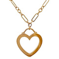 Tiffany & Co Sentimental Heart Necklace 18k Gold