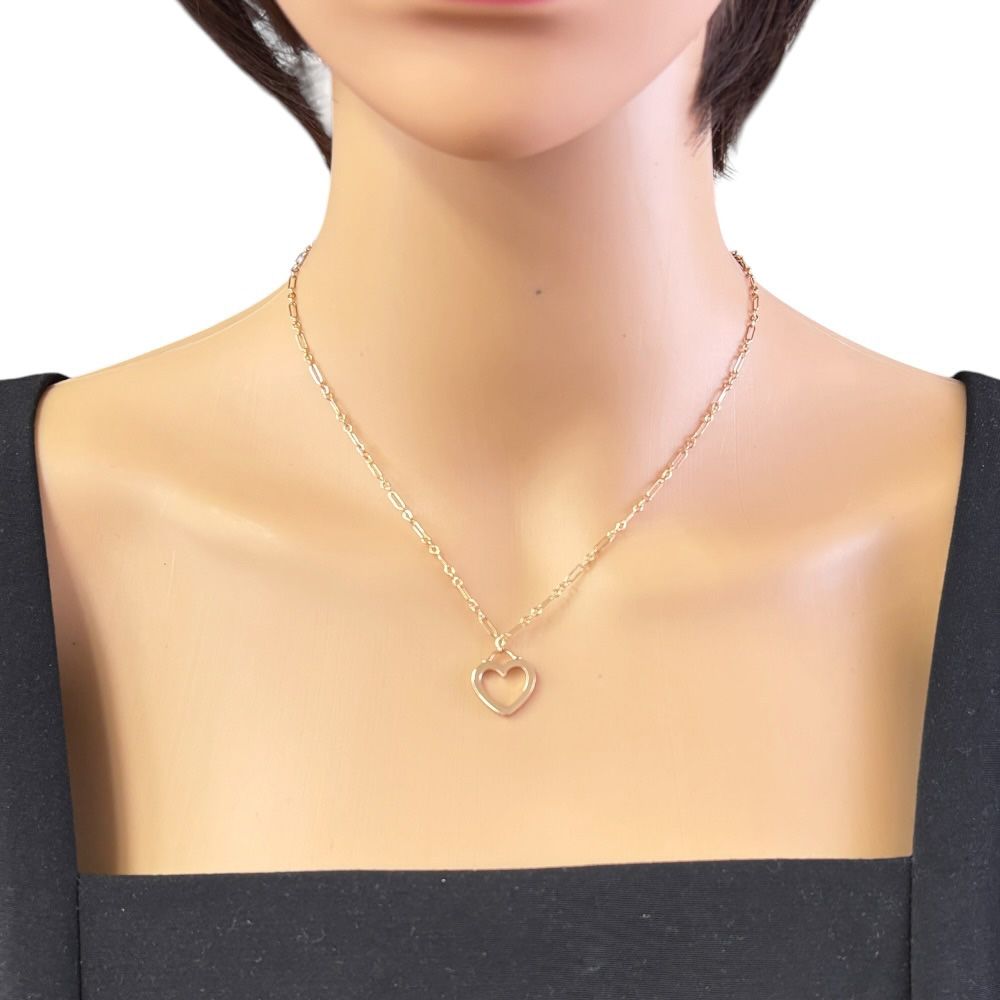 Tiffany & Co Sentimental Heart Necklace 18k Gold — view 2