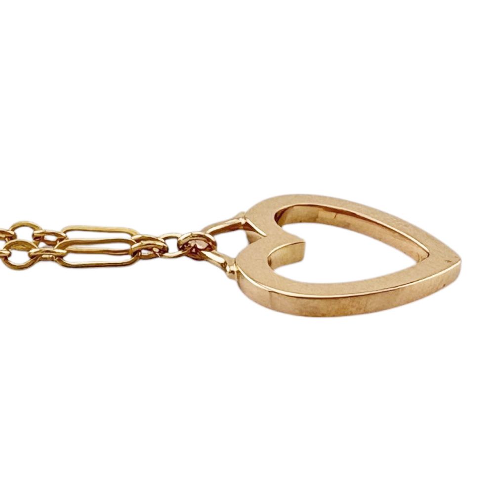 Tiffany & Co Sentimental Heart Necklace 18k Gold — view 4