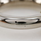 Hermes Grenin Leather Metal Black Silver Bracelet — view 6