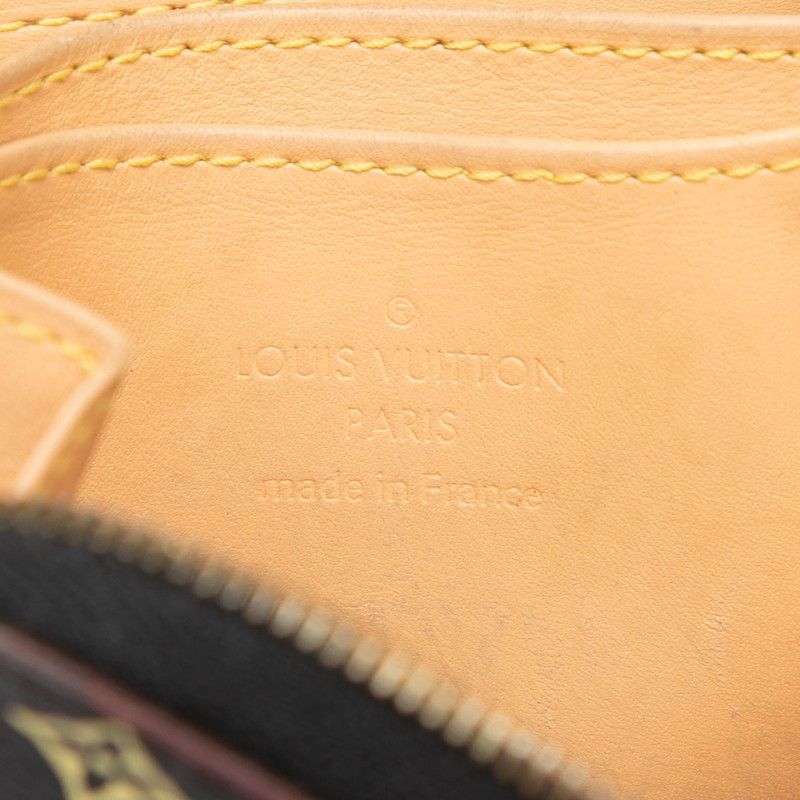 Louis Vuitton Monogram Multicolor Zippy Coin Purse Zip Around Case Black — view 5