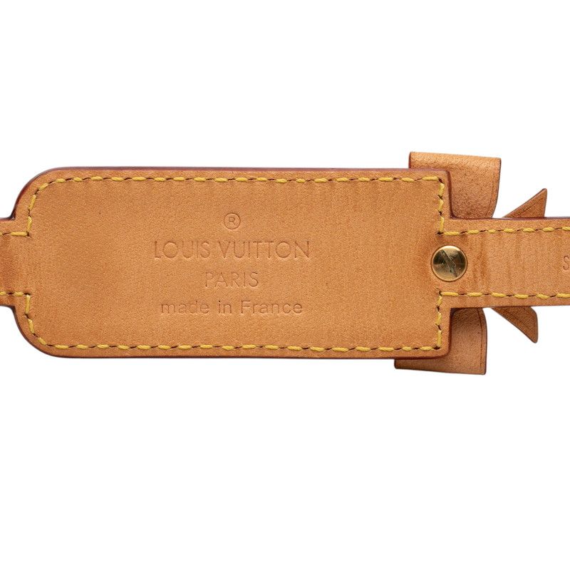 Louis Vuitton Monogram Multicolor Bracelet Porto a Dos les White Leather — view 6
