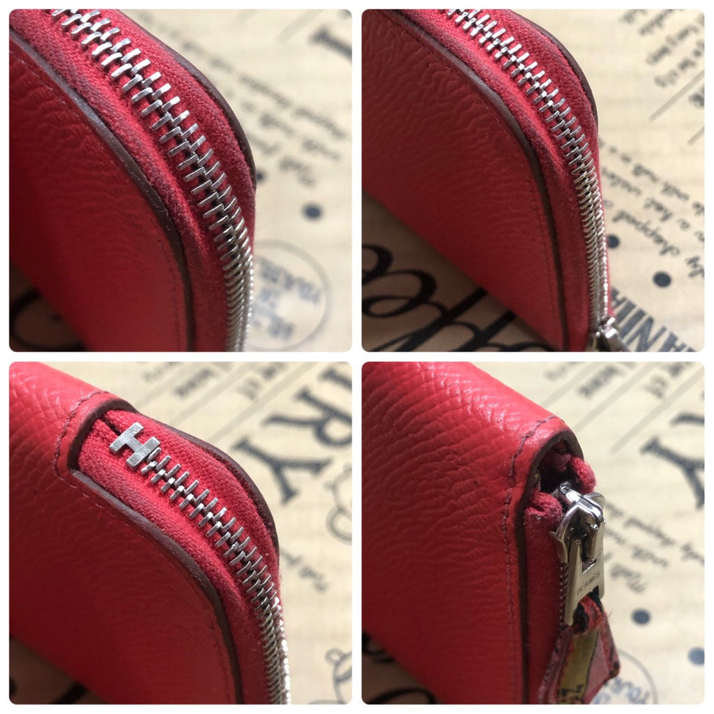 Hermes Coin Purse Azap Silk'In Sun — view 4