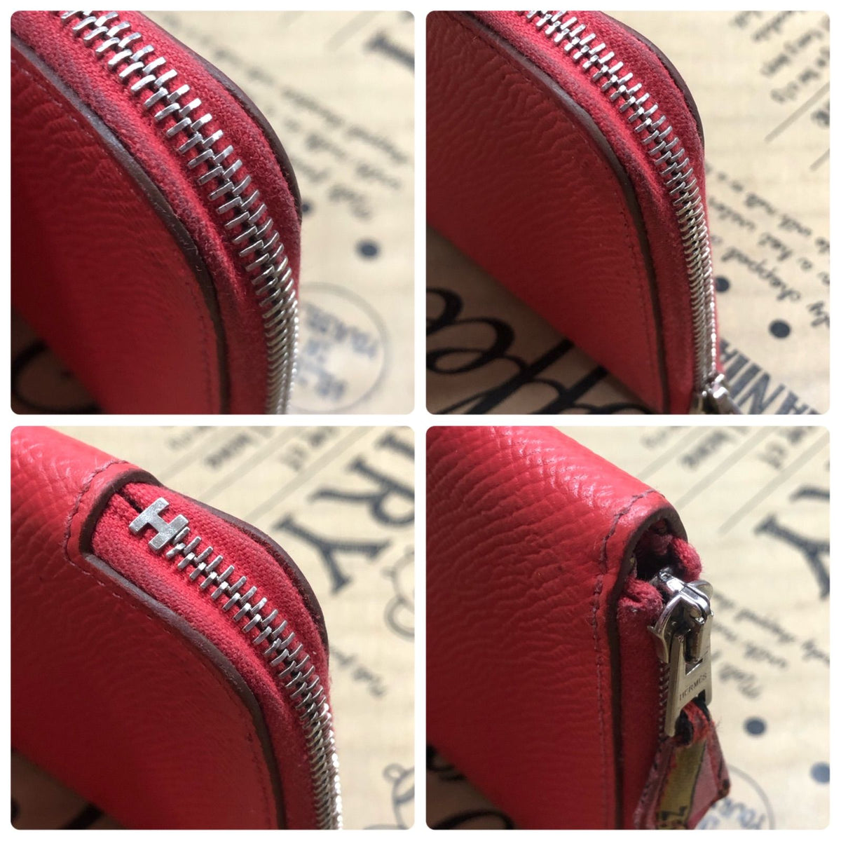 Hermes Coin Purse Azap Silk'In Sun — view 4