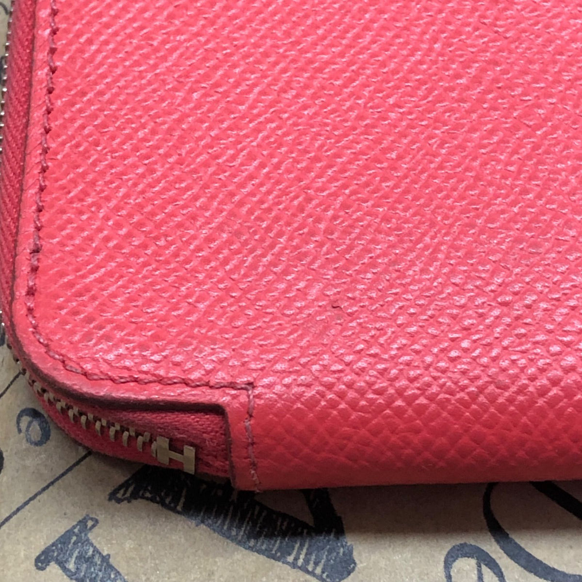 Hermes Coin Purse Azap Silk'In Sun — view 8