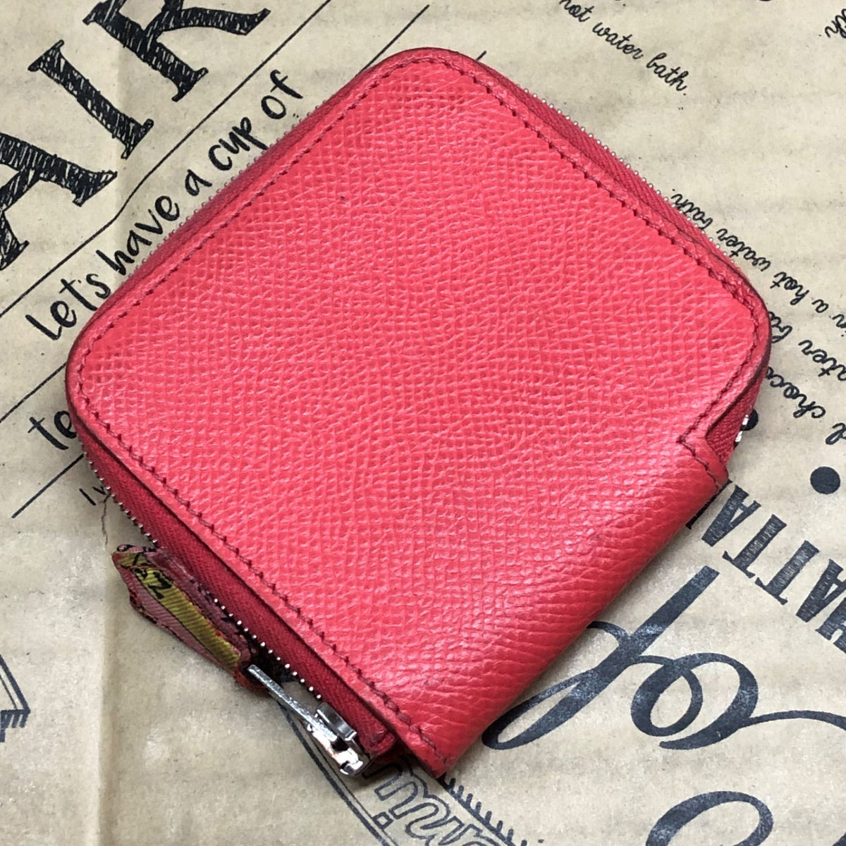 Hermes Coin Purse Azap Silk'In Sun — view 2