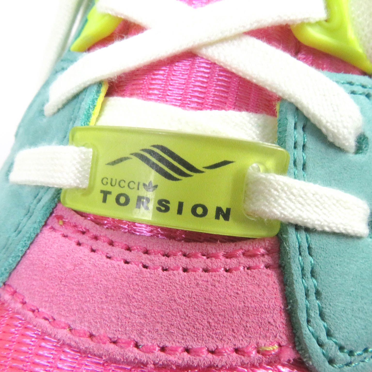 Gucci Adidas Torsion Low Cut Sneakers Boxed — view 7