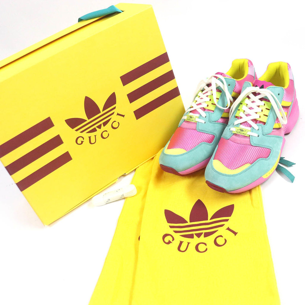 Gucci Adidas Torsion Low Cut Sneakers Boxed — view 2