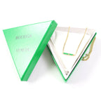 Bottega Veneta Necklace Gold Green — view 2