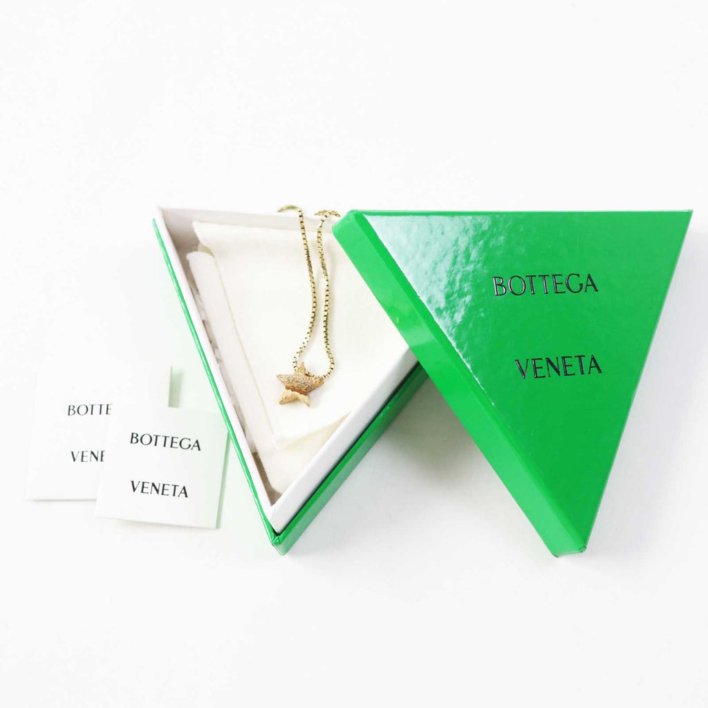 Bottega Veneta Star Motif Necklace Brown — view 2