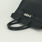 Hermes Birkin 30 Tote Epsom Noir Black Silver Veau — view 4