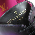 Louis Vuitton Cong le Line Plentou Derby Shoes Leather Purple Gradient 6 — view 9