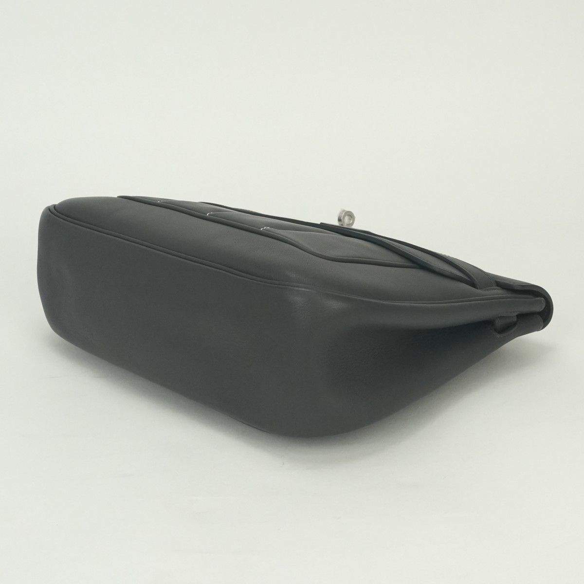 Hermes Roulis Shoulder Bag Color Graphite Gray Silver — view 5