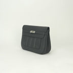 Hermes Roulis Shoulder Bag Color Graphite Gray Silver — view 2