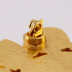 Chanel CC Logo Vintage Gold Plated Brooch — view 5