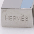 Hermes Motif Bag Charm Pendant Metal Silver Caden — view 6