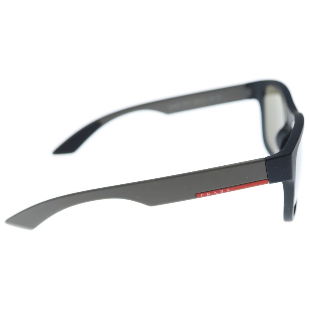 Prada Sport Linea Rossa Lava Temple Wellington Sunglasses Gray Eyewear — view 3