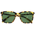 Prada Side Temple Logo Pattern Wellington Sunglasses Brown Eyewear