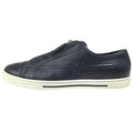 Louis Vuitton Center Zip Leather Low Cut Sneakers Black