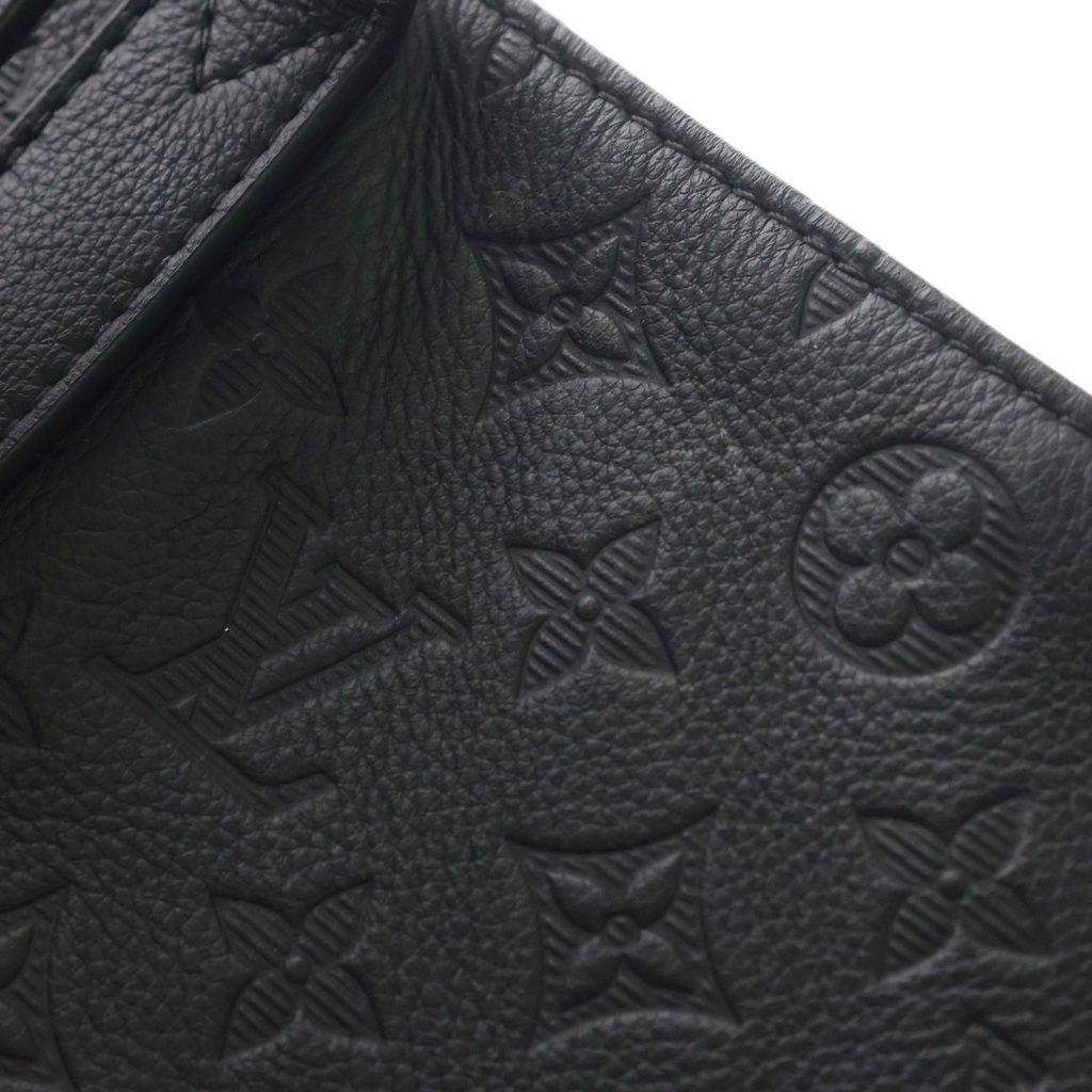 Louis Vuitton Monogram Shadow Excursion Tote Black Leather — view 6