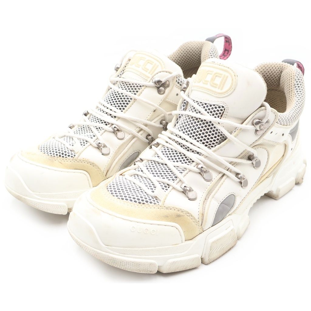 Gucci Flashtrek Low Cut Sneakers White — view 2