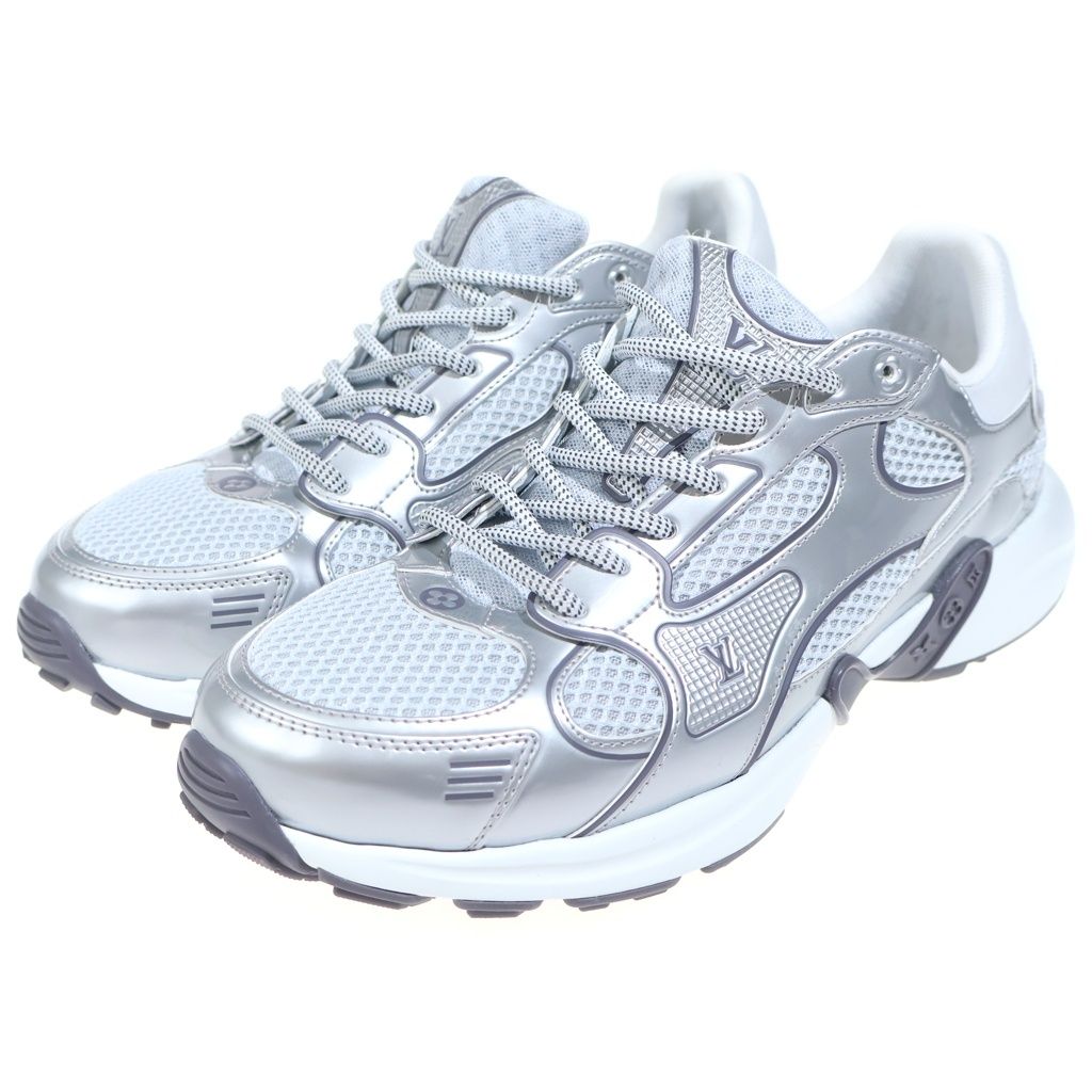 Louis Vuitton LV Olympia Sneakers Silver — view 2