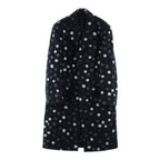 Louis Vuitton YK Painted Dots Jacket Xk4 Yayoi Kusama Wool Chesterfield Gray