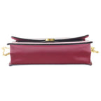 Louis Vuitton Monogram Portefeuille Floral Chain Leather Shoulder Bag Brown — view 4