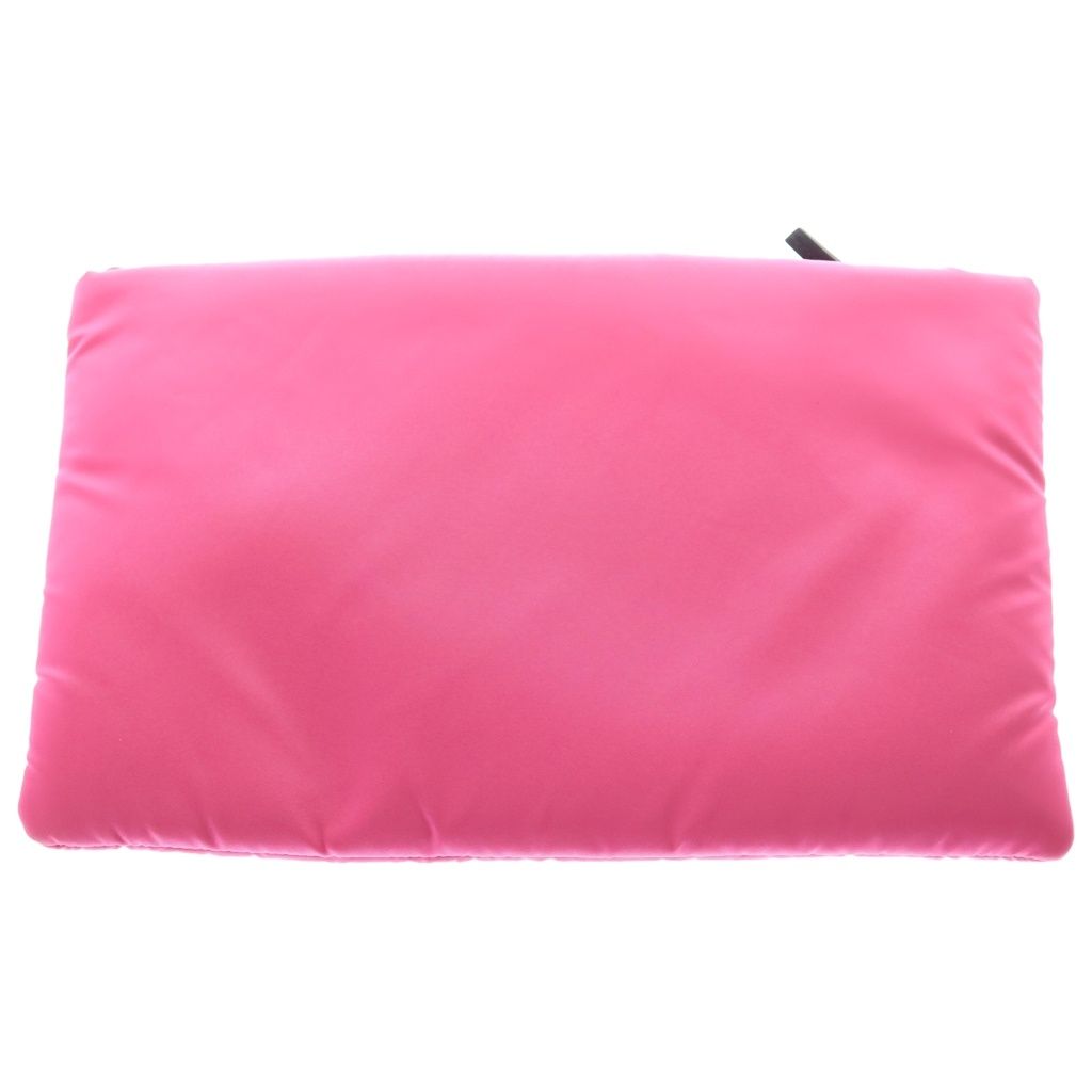 Prada Clutch Pink Tessuto Silver — view 2