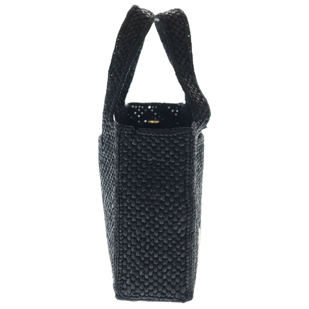 Loewe Font Tote Small 2-Way Shoulder Bag Black Basket Gold — view 3