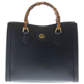 Gucci Diana Large Leather 2-Way Shoulder Bag Black