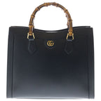 Gucci Diana Large Leather 2-Way Shoulder Bag Black
