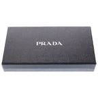 Prada Zip Around Wallet Leather White — view 6