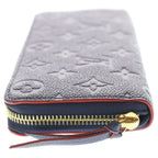 Louis Vuitton Monogram Empreinte Portefeuille Clemence Zippy Wallet Marie Nourge — view 3