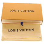 Louis Vuitton Monogram Shadow Zippy Wallet Vertical Card Case Gray Leather — view 7