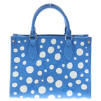 Louis Vuitton YK Onthe Go PM Leather Handbag Yayoi Kusama On The Go PM Monogram
