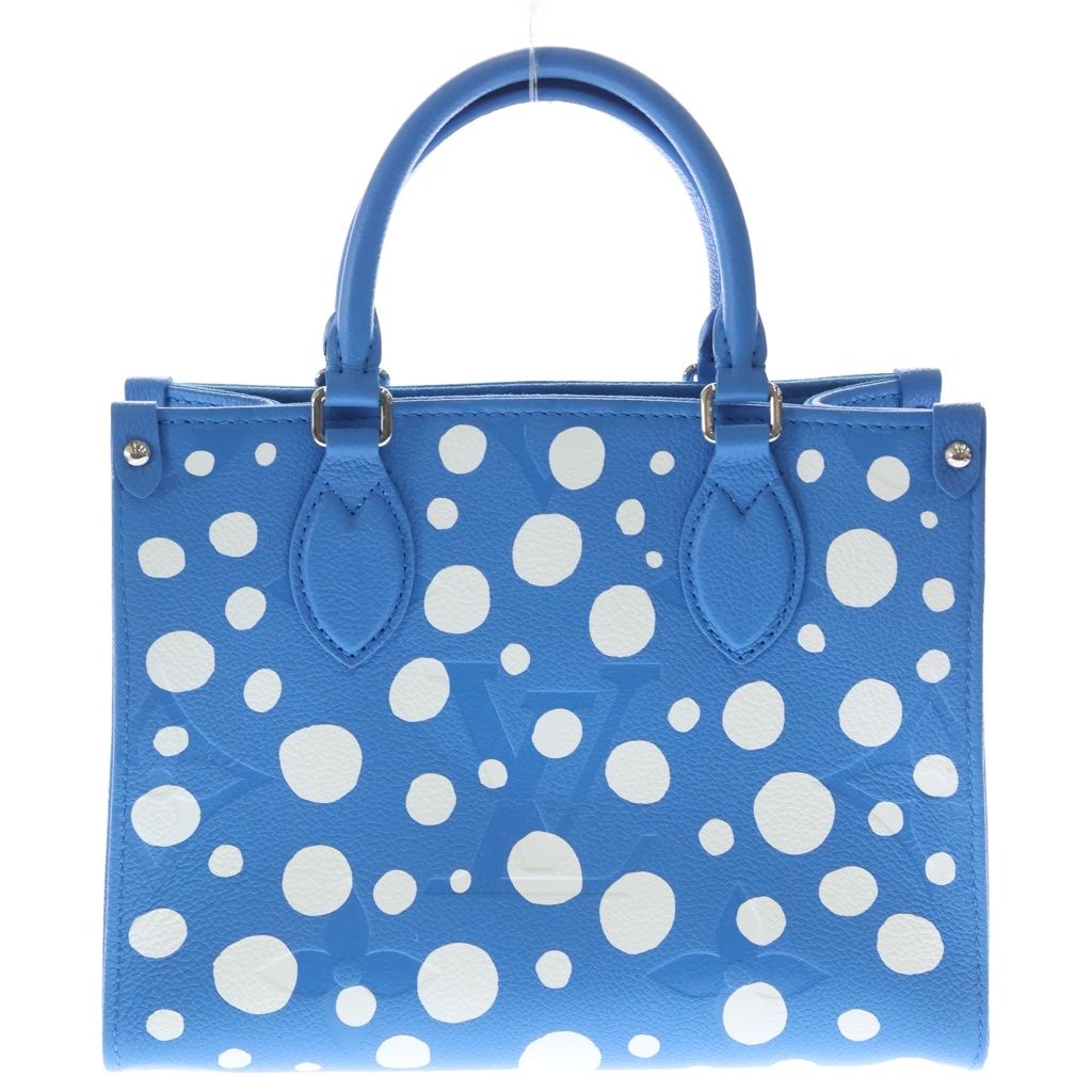 Louis Vuitton YK Onthe Go PM Leather Handbag Yayoi Kusama On The Go PM Monogram — view 2