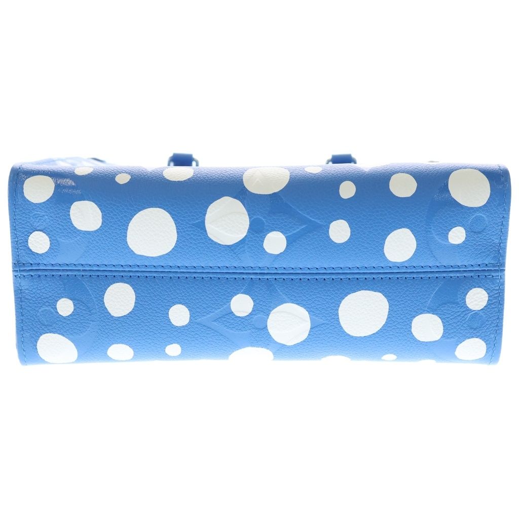 Louis Vuitton YK Onthe Go PM Leather Handbag Yayoi Kusama On The Go PM Monogram — view 4