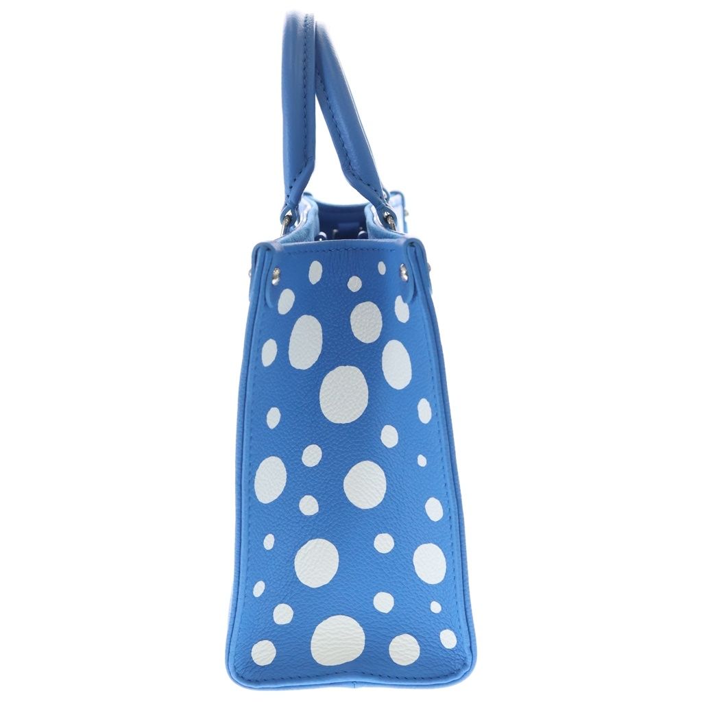 Louis Vuitton YK Onthe Go PM Leather Handbag Yayoi Kusama On The Go PM Monogram — view 3
