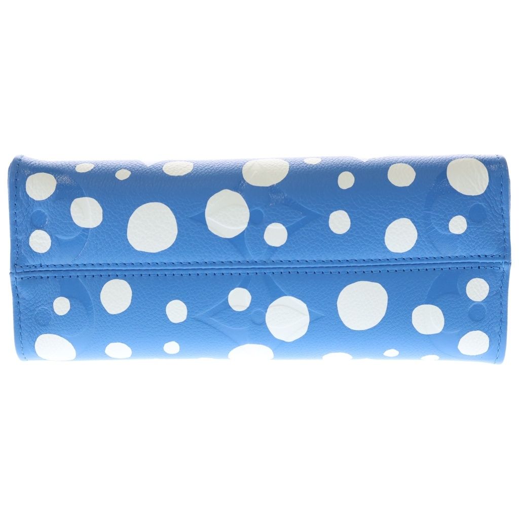Louis Vuitton YK Onthe Go PM Leather Handbag Yayoi Kusama On The Go PM Monogram — view 4