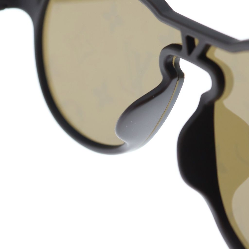 Louis Vuitton Monogram LV Waimea Round Acetate Sunglasses Brown Eyewear — view 5