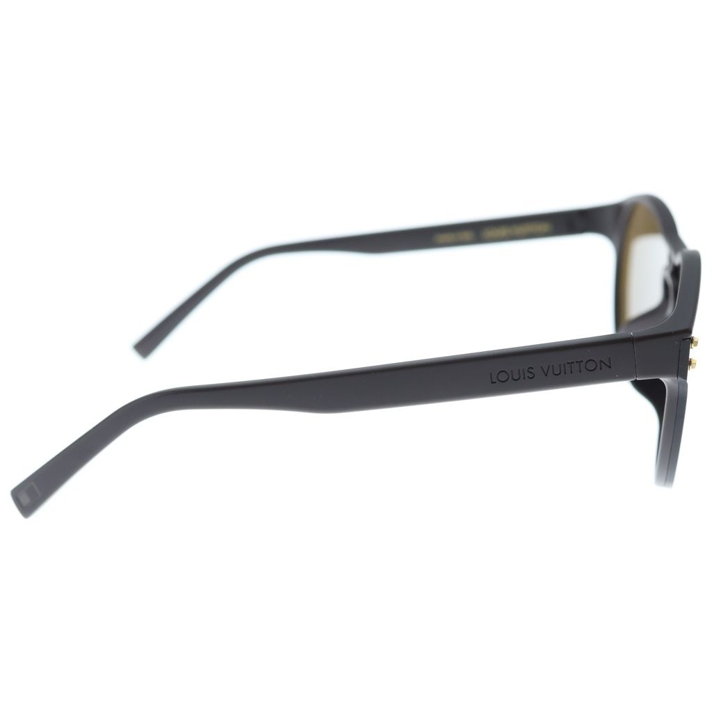 Louis Vuitton Monogram LV Waimea Round Acetate Sunglasses Brown Eyewear — view 3