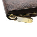 Louis Vuitton Damier Zippy Wallet Zip Around Brown — view 5