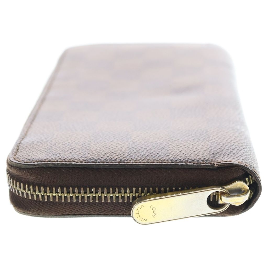 Louis Vuitton Damier Zippy Wallet Zip Around Brown — view 3